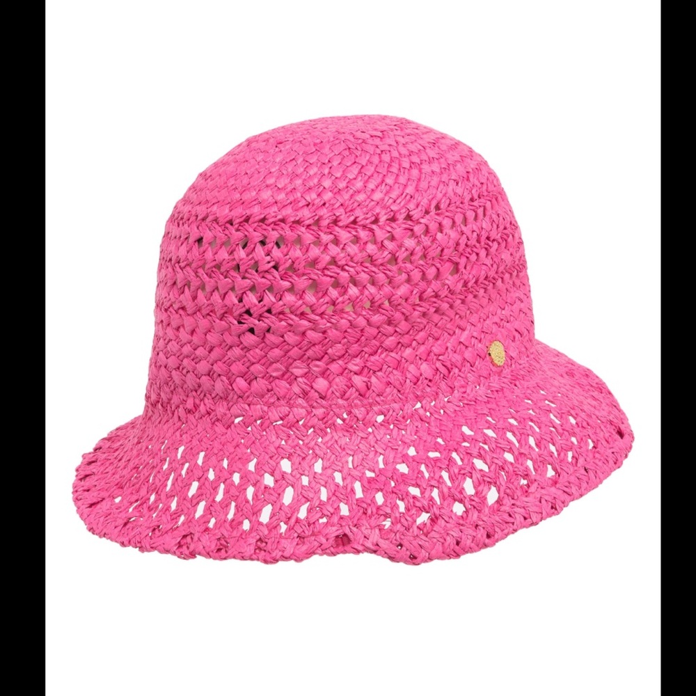 NWT vince Camuto rattan bucket hat